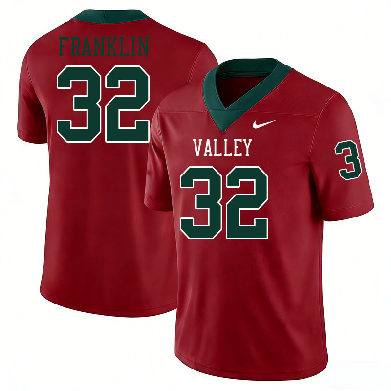 Mississippi Valley State Delta Devils #32 Douglas Franklin College Football Jerseys,Uniforms Stitche